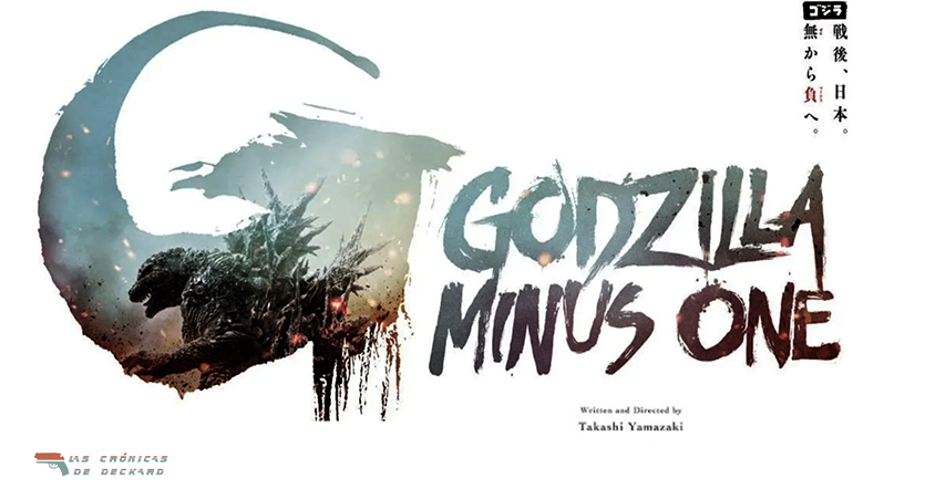 Godzilla Minus One Movie Poster Crítica Las Crónicas de Deckard