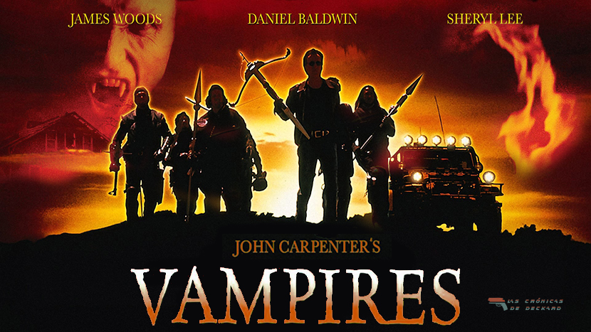 Movie Poster Vampiros John Carpenter Crítica Las Crónicas de Deckard